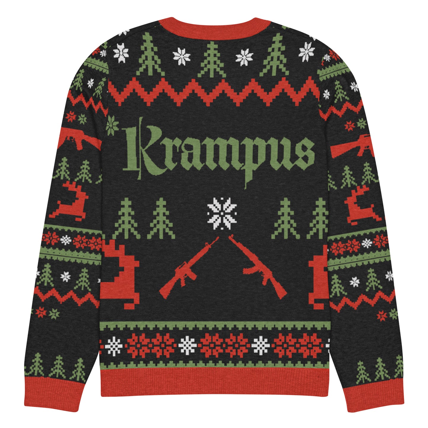 Krampus Knitted crew neck sweater