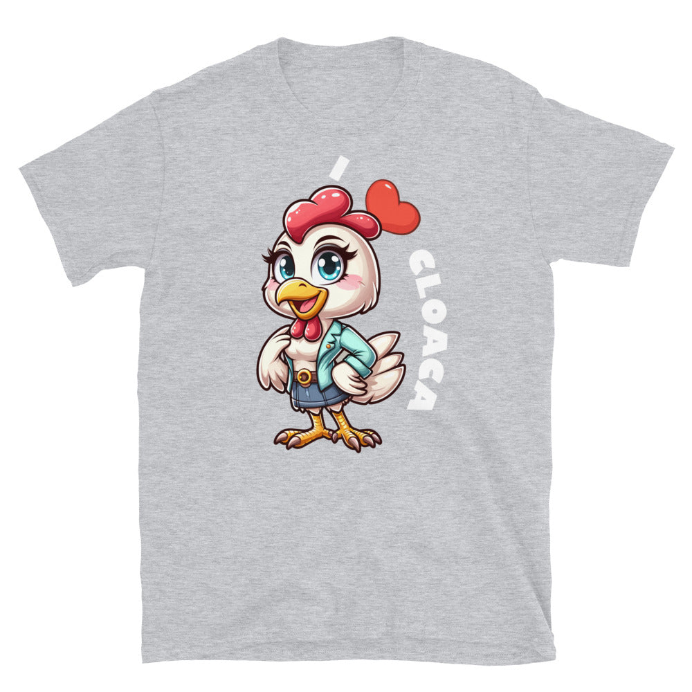 I <3 Cloaca - Short-Sleeve Unisex T-Shirt