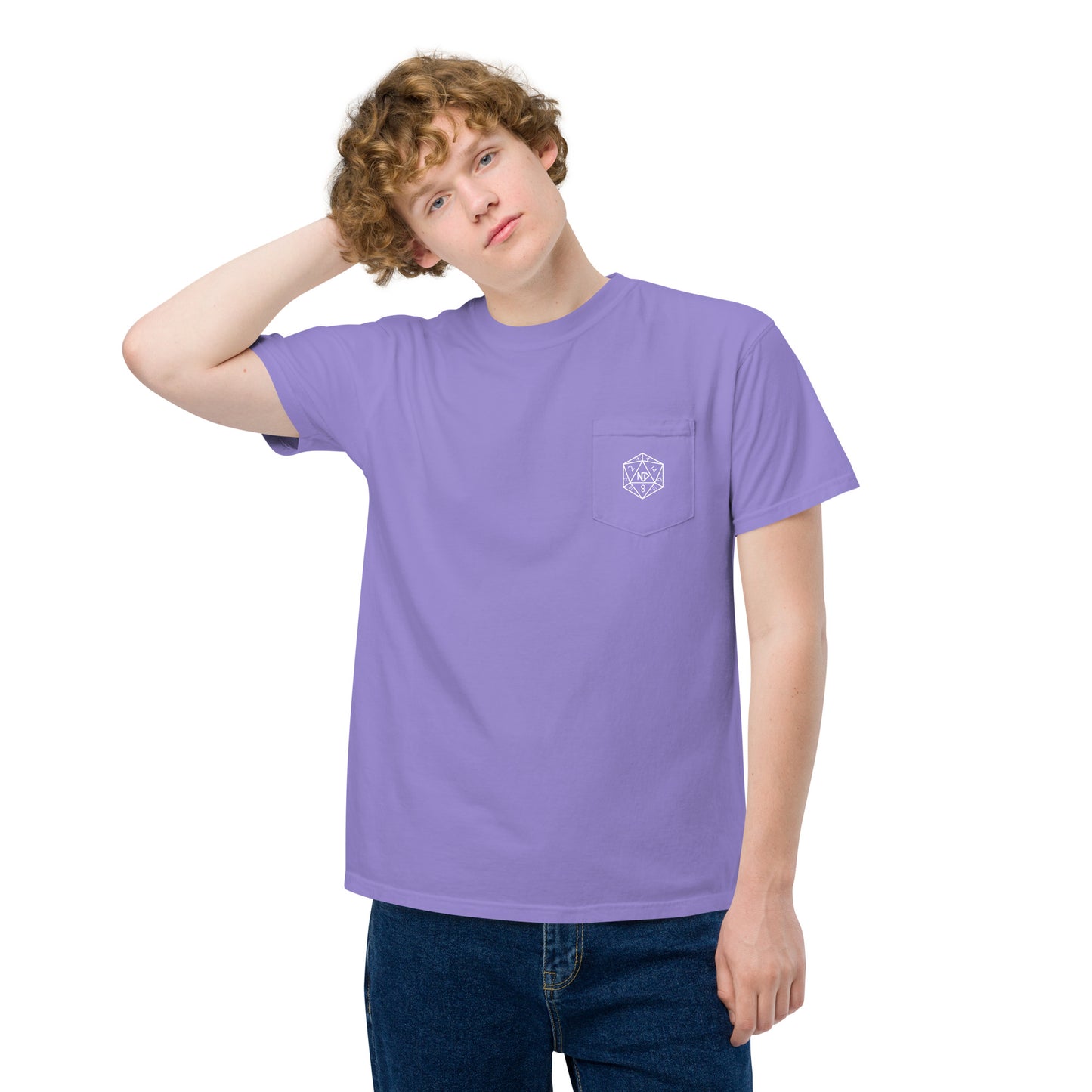No Dishes D&D - Unisex garment-dyed pocket t-shirt