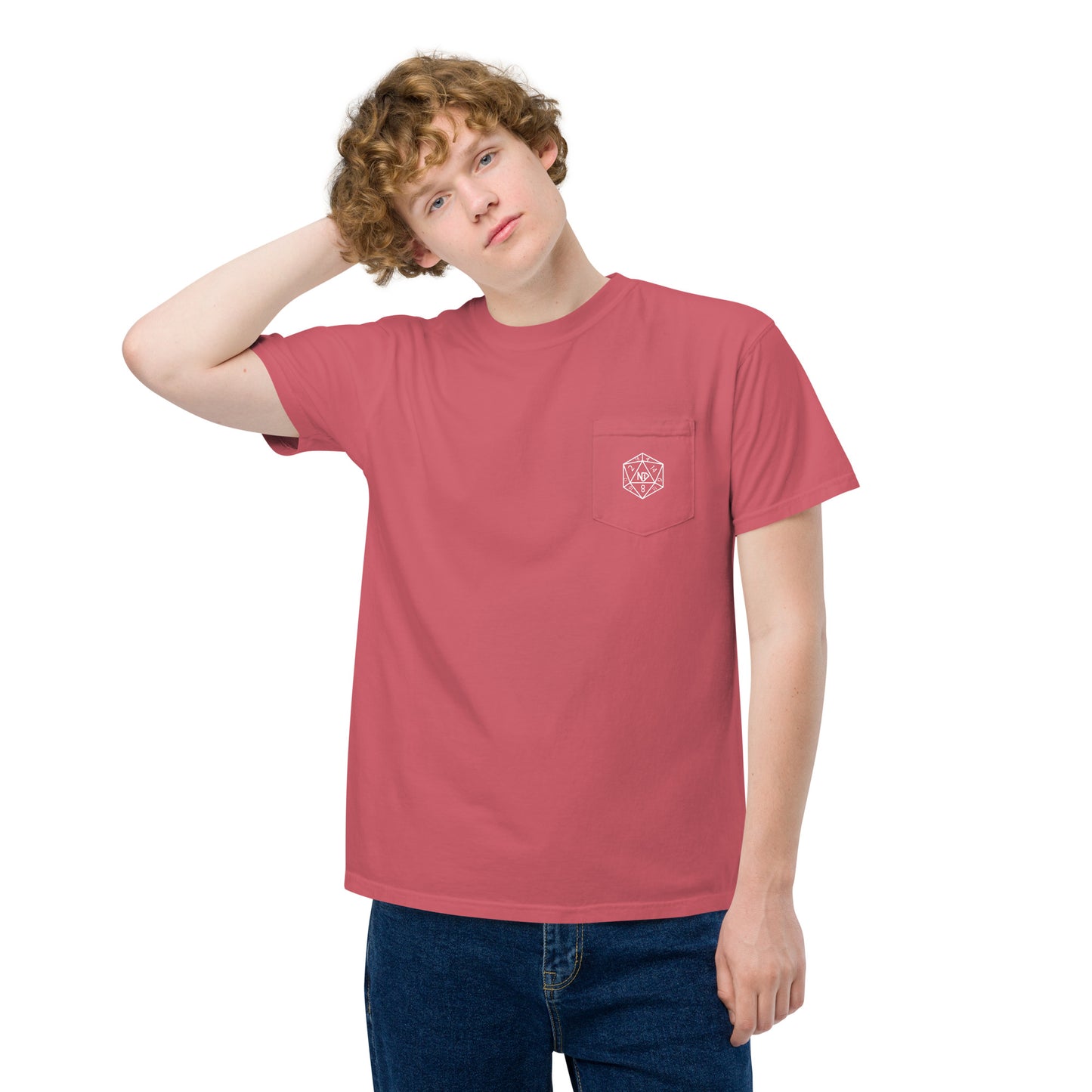 No Dishes D&D - Unisex garment-dyed pocket t-shirt